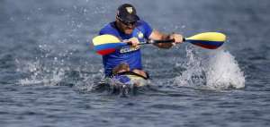 De C&eacute;sare se ubic&oacute; en el puesto 11 de canotaje de velocidad