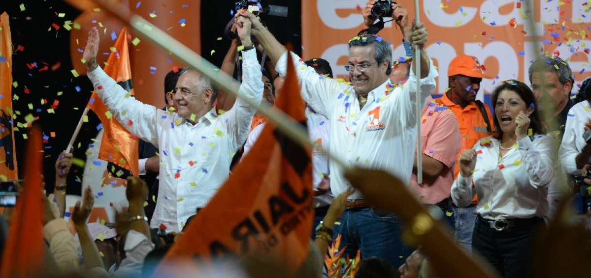 Paco Moncayo se dirigi&oacute; a los militantes de CD reunidos en el Centro de Convenciones de Guayaquil