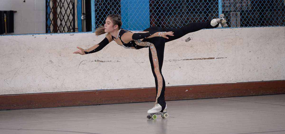 Samia &Aacute;lava cumpli&oacute; varios ciclos de entrenamiento en Guayaquil e Italia antes de competir en los World Roller Games de Barcelona (Espa&ntilde;a).