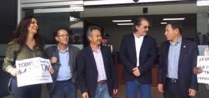 La diligencia se instal&oacute; a las 10:00 en la Unidad Judicial Norte. 