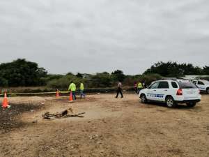 Los criminales dejaron el cuerpo en un terreno bald&iacute;o