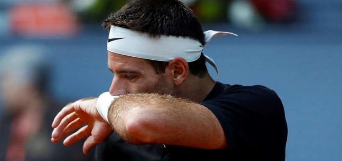 Del Potro se retira por lesi&oacute;n del Masters de Roma