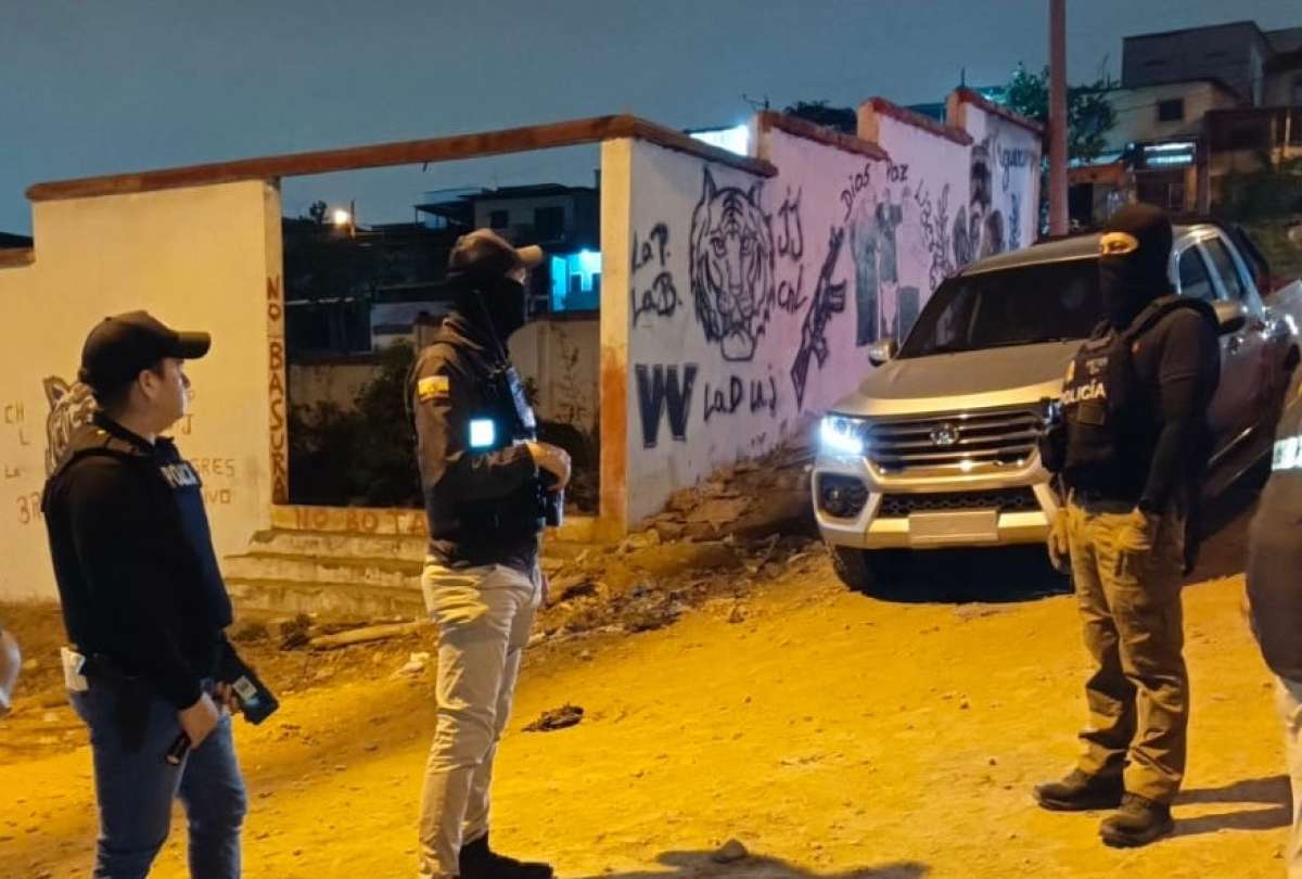 Agentes ingresaron en la madrugada a uno de los sectores más peligrosos de Guayaquil. 