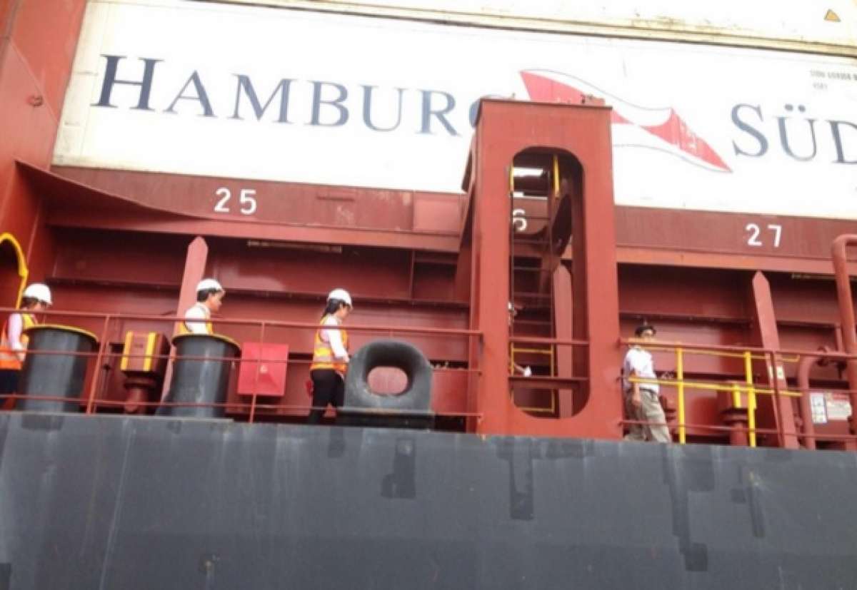 Los barcos arribar&aacute;n de forma semanal. Foto: Twitter Ministerio de Transporte de Ecuador 