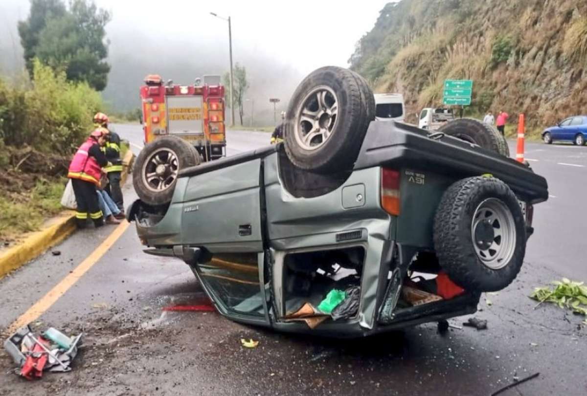 Una persona herida tras accidente de tránsito en Quito