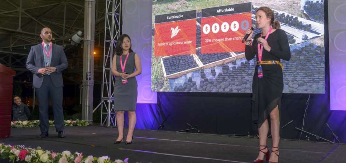 Lumbrick, de la Universidad McGill (Canad&aacute;), fue el ganador del regional Hult Prize en Quito.