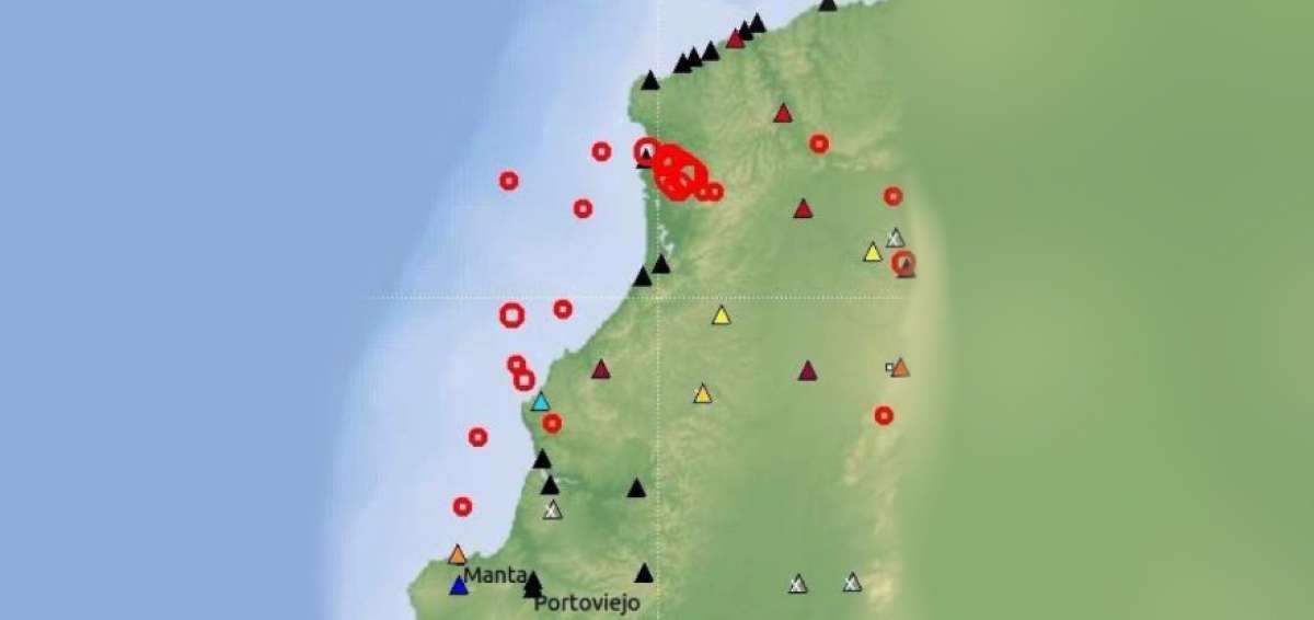 M&aacute;s de 1.525 r&eacute;plicas se registran desde el terremoto