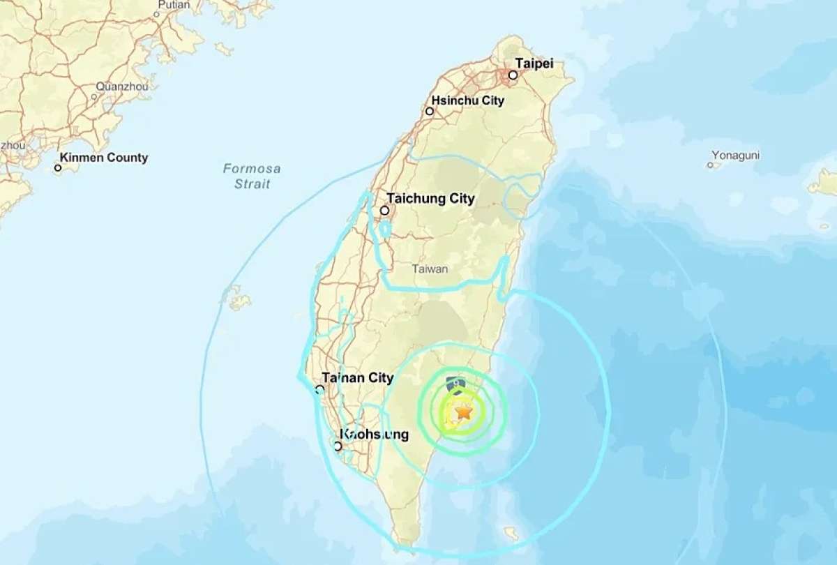 Un terremoto de 6,1 se sinti&oacute; en Taiw&aacute;n. 