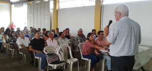 La capital 'ts&aacute;chila' socializa impactos de alcantarillado