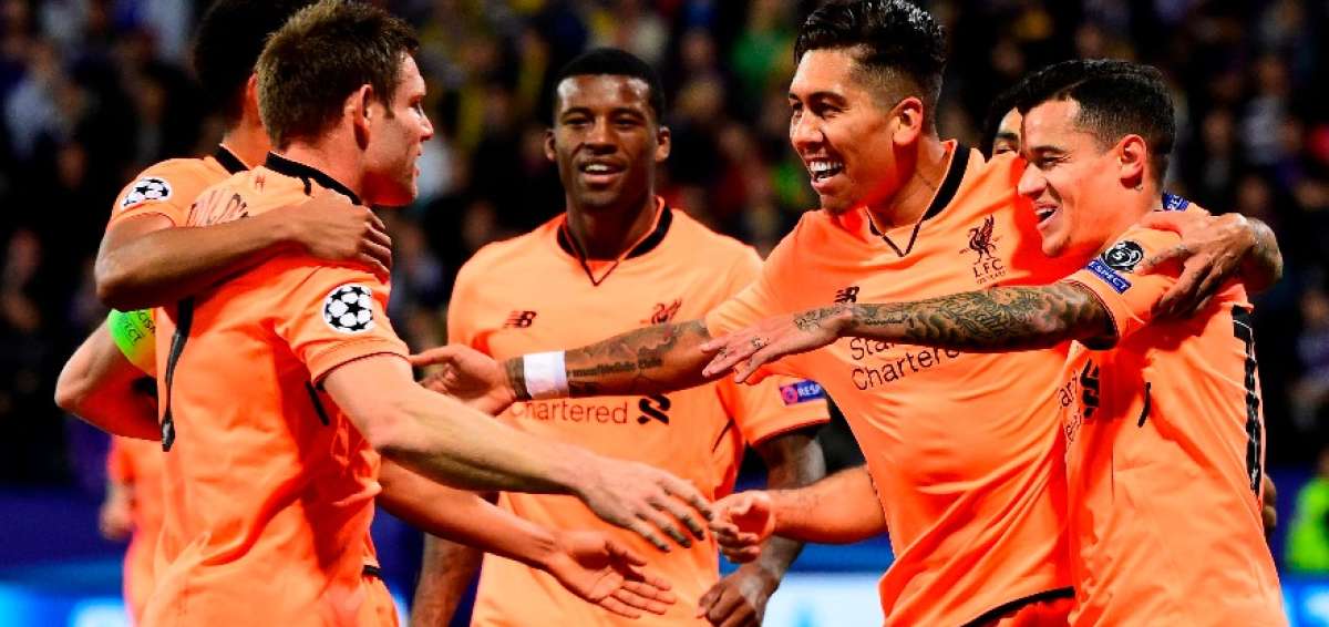 Liverpool gole&oacute; 7-0 al Maribor por la Liga de Campeones