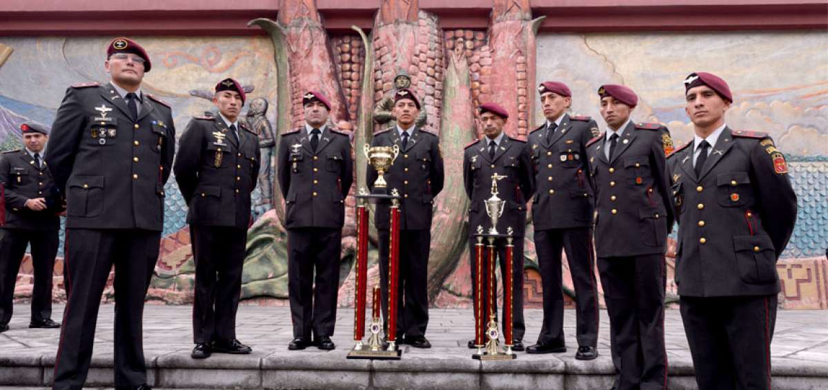 El grupo contraterrorismo del Ej&eacute;rcito del Ecuador intervino en tres pruebas en Chile y gan&oacute; el tercer lugar en la competencia por equipos.