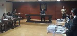 El juez nacional Luis Enr&iacute;quez declar&oacute; instalada la diligencia.