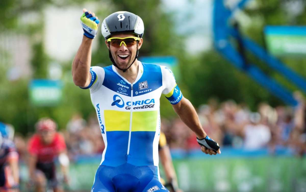 El velocista australiano, de 24 a&ntilde;os, super&oacute; en la llegada final al polaco Michal Kwiatkowski. Foto: Internet