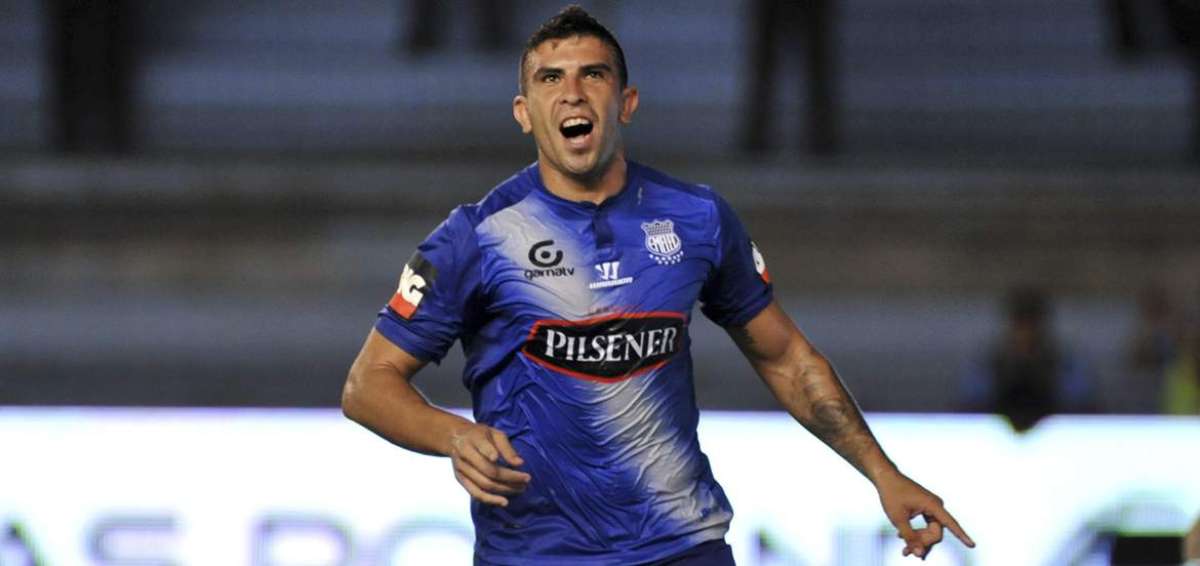 El argentino jug&oacute; en Emelec entre 2013 y 2014.