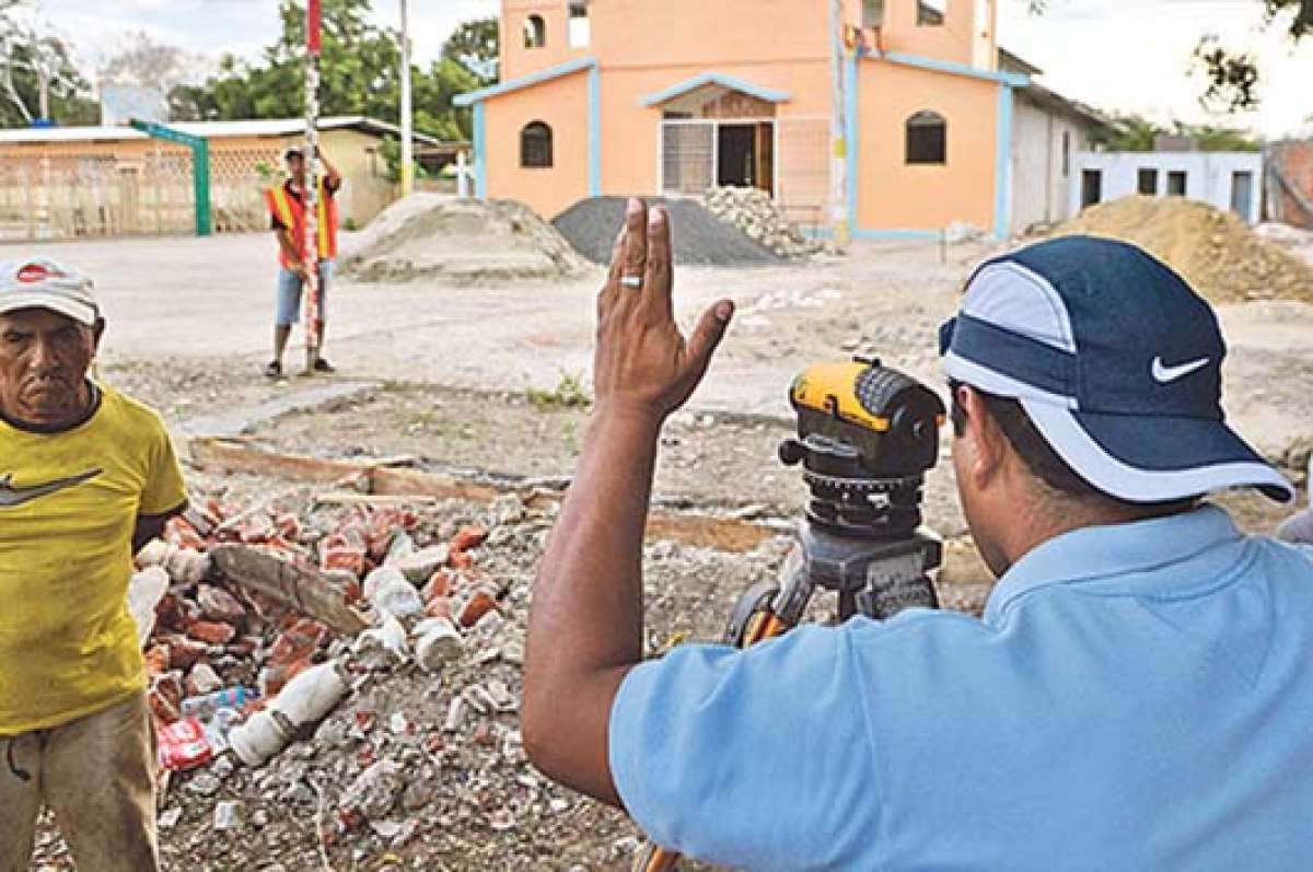 Las obras que realizaba el cabildo jipijapense fueron derribadas por personas desconocidas en Manantiales.  