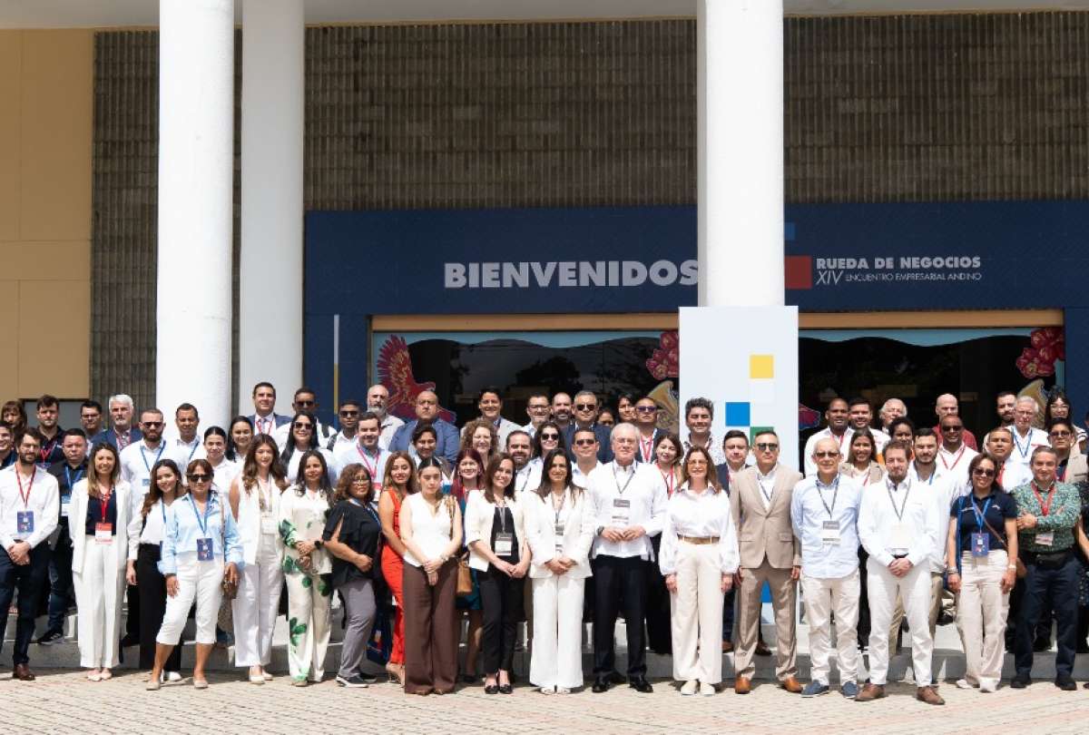 Empresarios de Ecuador, Colombia, Perú y Bolivia participan en el encuentro.