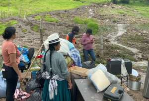 Varias familias fueron evacuadas como medida de prevención