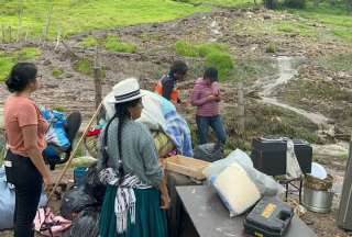 Varias familias fueron evacuadas como medida de prevención