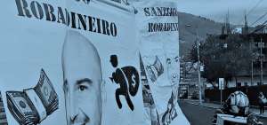 En los exteriores de la Corte Nacional de Justicia se concentraron cientos de personas estafadas para exigir la devoluci&oacute;n de sus ahorros. 
