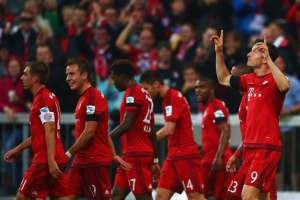 Lewandowski destroza al Wolsburgo con cinco goles en nueve minutos (Video)