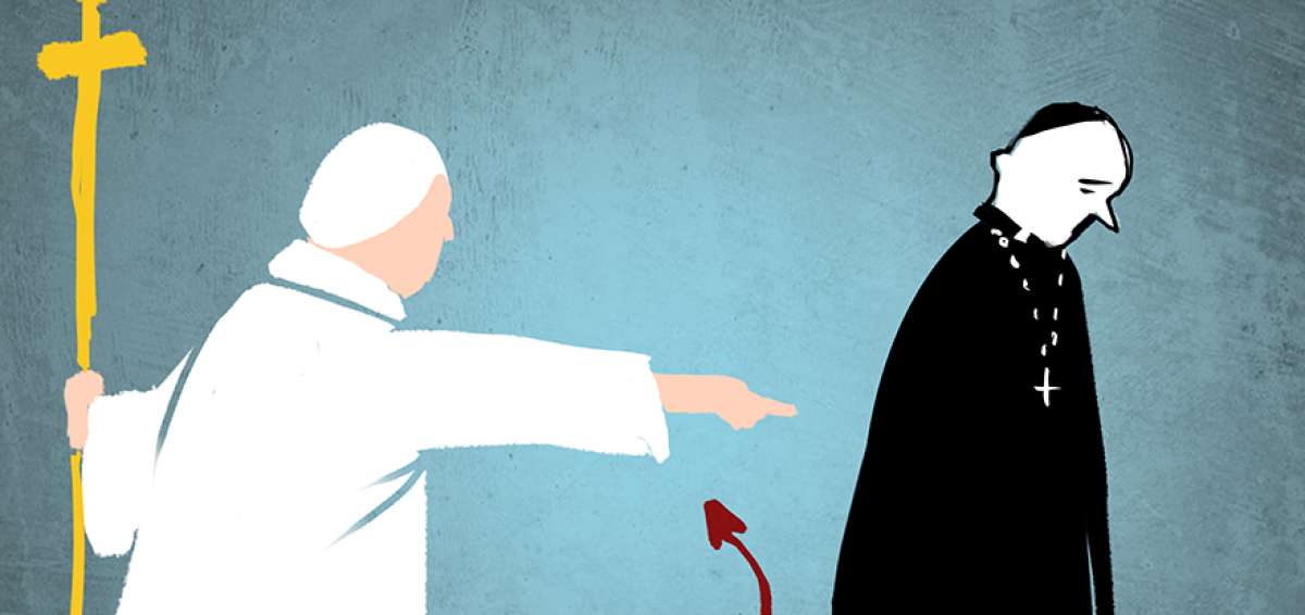 El Papa contin&uacute;a limpieza de la Iglesia de Chile