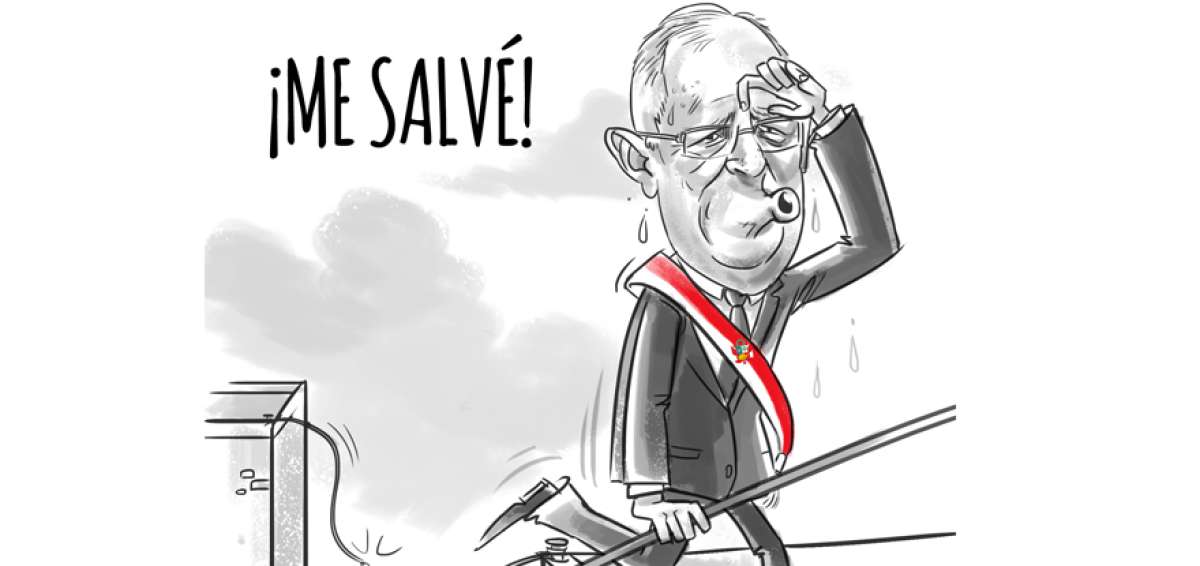 Kuczynski evita su destituci&oacute;n