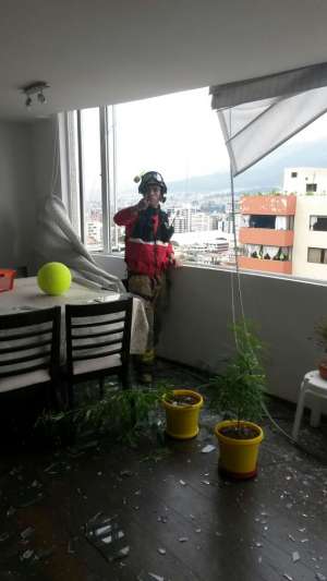 En enero se contabilizaron 3 accidentes por presunta explosi&oacute;n de un cilindro de gas. Foto: Cortes&iacute;a de la Secretaria de Gesti&oacute;n de Riesgos