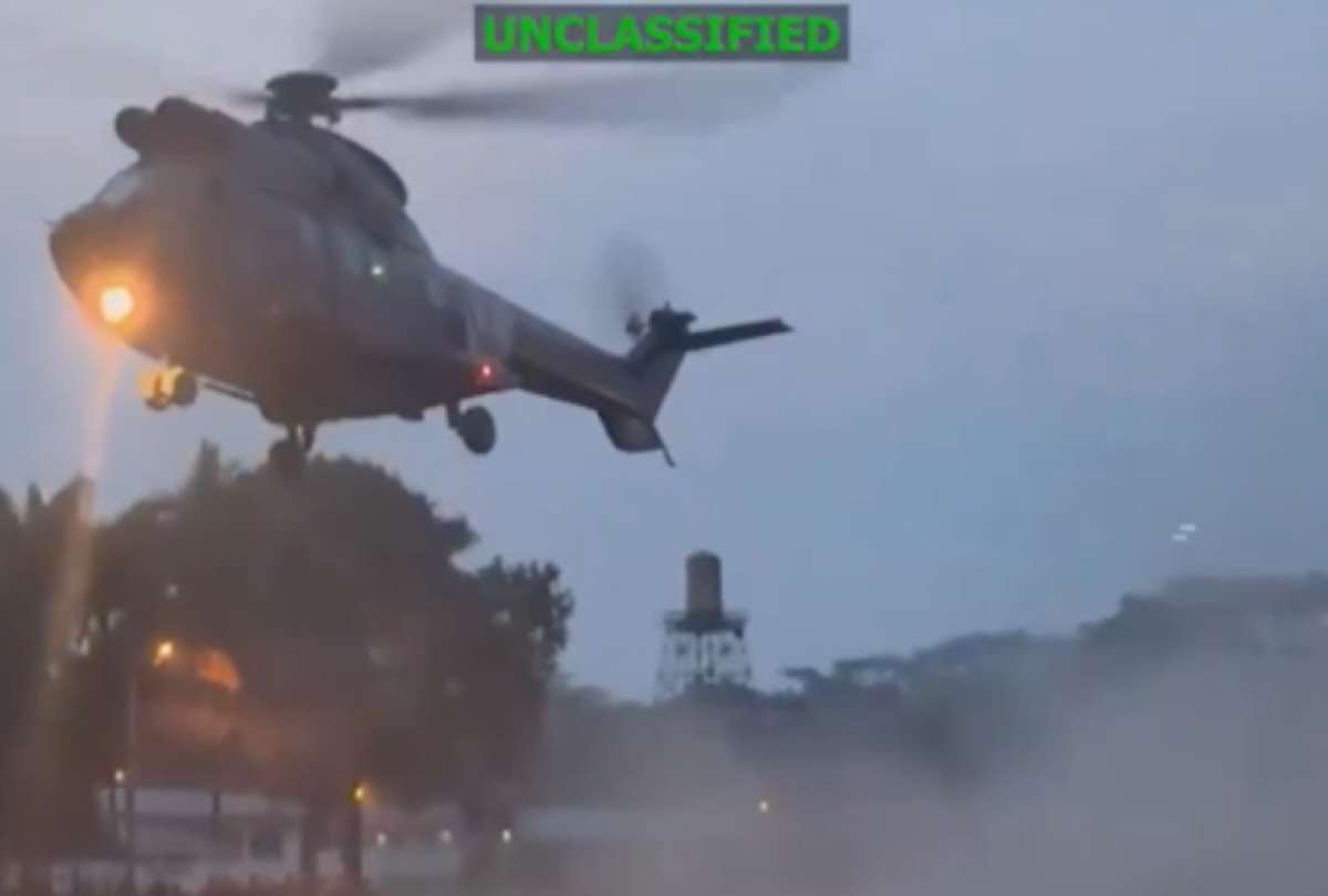 Im&aacute;genes de operativos contra organizaciones terroristas en Ecuador.