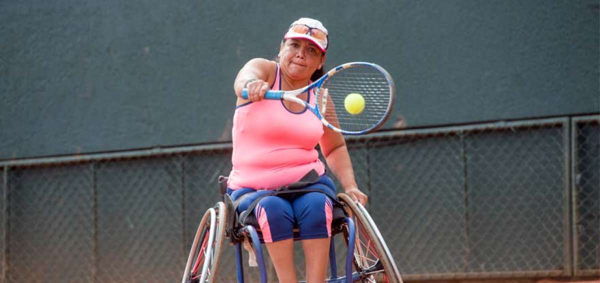 Elsa Gonz&aacute;lez particip&oacute; en la categor&iacute;a quads, para personas con tetraplejia. Fue la &uacute;nica mujer del torneo.