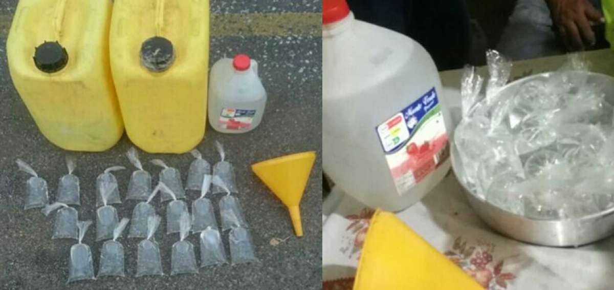 Coca&iacute;na y licor adulterado, incautados en el centro de Guayaquil