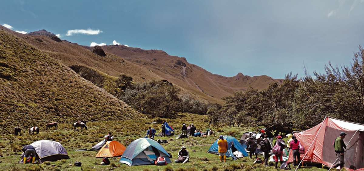 Penipe surge tras las cenizas del Tungurahua