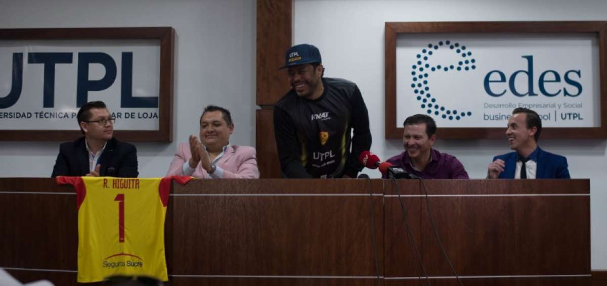 Ren&eacute; Higuita respalda a Aucas previo al Supercl&aacute;sico con Liga