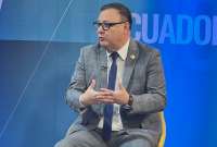 El ministro Juan Zapata se refirió al asesinato del excandidato presidencial Fernando Villavicencio.
