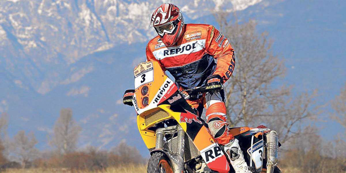 Marc Coma durante su participaci&oacute;n en el Rally Dakar 2014 que se desarroll&oacute; en Argentina, Bolivia y Chile. Foto: Internet