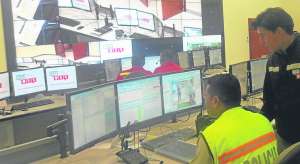 Las videoc&aacute;maras estar&aacute;n conectadas al ECU911 de Machala, para desde all&iacute; atender las emergencias que se den en la provincia. Foto: Fabricio Cruz / El Tel&eacute;grafo.