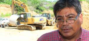 Samuel Franco, jefe de obra.