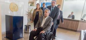 El Jefe de Estado visit&oacute; a Julio C&eacute;sar Trujillo. Coment&oacute; que el titular del Consejo de Participaci&oacute;n Ciudadana es un hombre ejemplar para el pa&iacute;s.