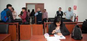 La fiscal Thania Moreno (der.) lleva a cabo las investigaciones en el caso de trata con fines de explotaci&oacute;n sexual por la muerte de Carolina A.