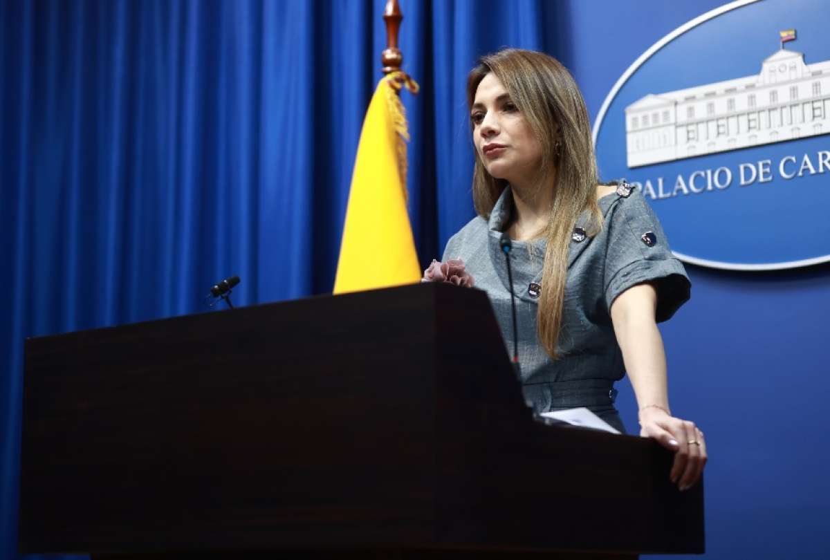 La vocera de Carondelet Carolina Jaramillo habló sobre la gira internacional del presidente Daniel Noboa que arrancará este 18 de agosto.