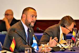 el ministro del Ambiente, Agua y Transición Ecológica, José Antonio Dávalos, participó en la reunión ministerial sobre Ambiente y Cambio Climático, en representación de Ecuador. 