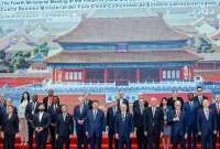 Sariha Moya, ministra de Economía, expone en China los proyectos clave del gobierno ecuatoriano ante la banca china.