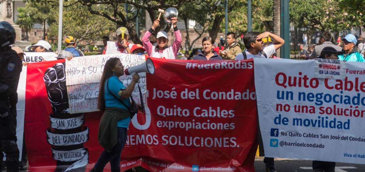 Moradores del sur, norte y noroccidente de Quito exigen obras al Municipio