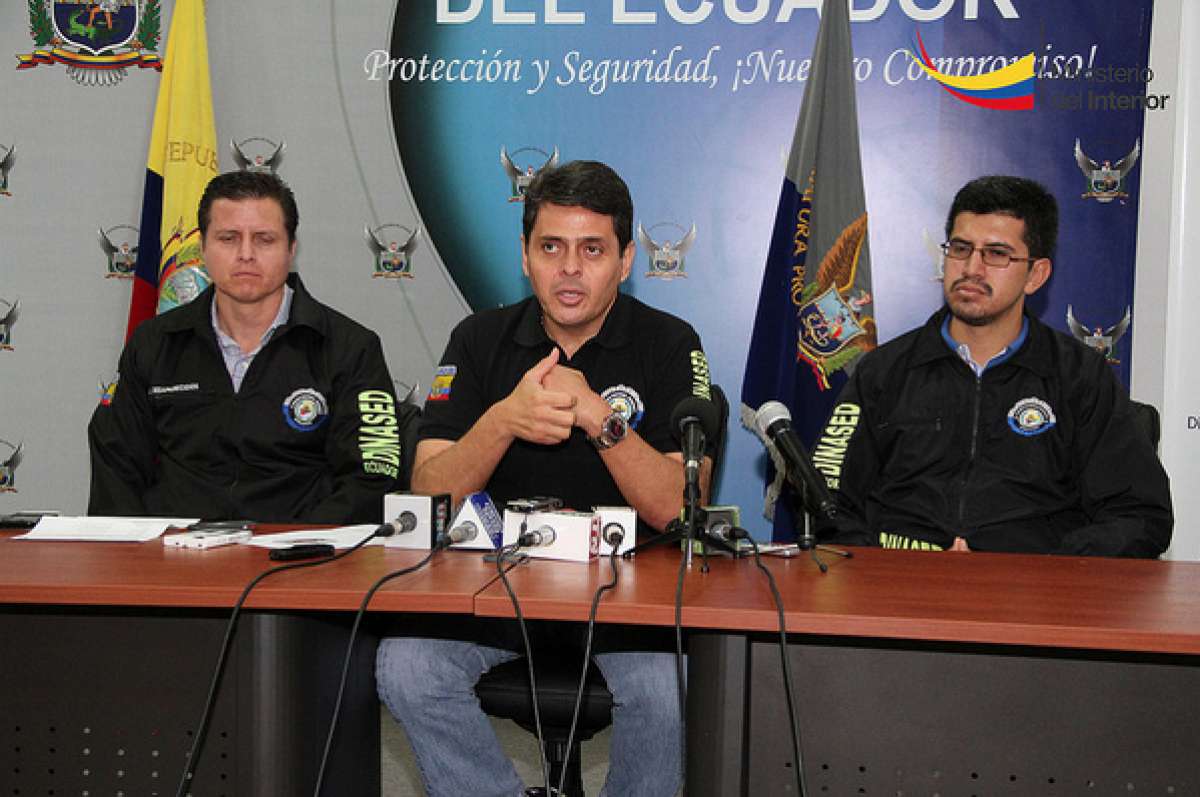 Los agentes de la Dinased solo contaban con una foto del desaparecido. Foto: tomada de http://www.ministeriointerior.gob.ec