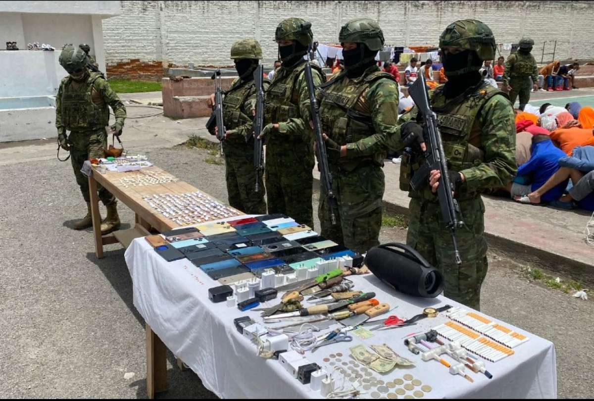 Operativo militar en la cárcel de Riobamba evita posible amotinamiento