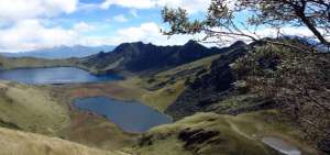 Las lagunas de Mojanda son parte de los atractivos del sector de Pedro Moncayo.