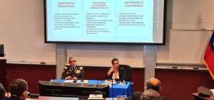 La ministra Romo present&oacute; una ponencia en el Colegio Interamericano de Defensa.