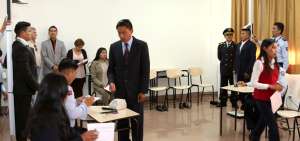 Los postulantes presentaron sus documentos en el cuartel. El proceso demor&oacute; unos 45 minutos.