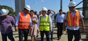 Delegados de la corporaci&oacute;n coreana visitaron en d&iacute;as pasados las obras de construcci&oacute;n de la nueva terminal civil del aeropuerto de Manta. 