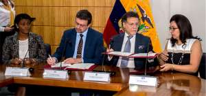 Las autoridades de la UAFE, de la Procuradur&iacute;a, de la Contralor&iacute;a y de la Fiscal&iacute;a suscribieron un nuevo convenio de cooperaci&oacute;n interinstitucional.