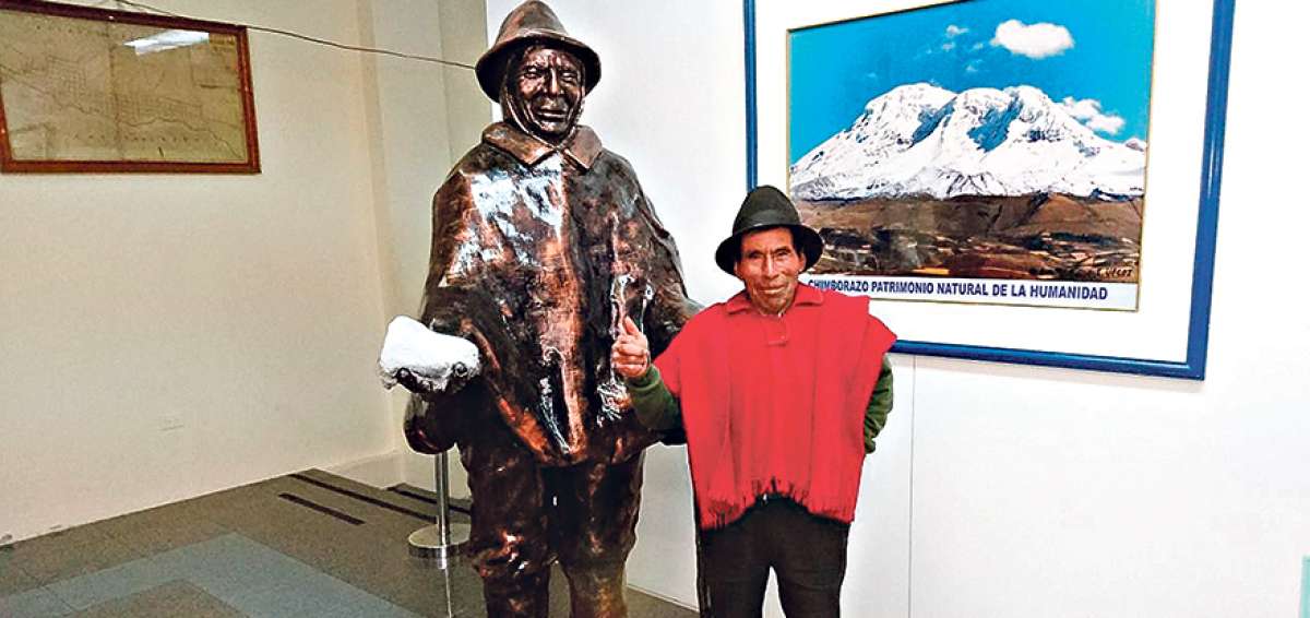 A Baltazar se le hace dif&iacute;cil estar lejos del Chimborazo por mucho tiempo. Se las arregla para ir una o dos veces por semana a las faldas del coloso.
